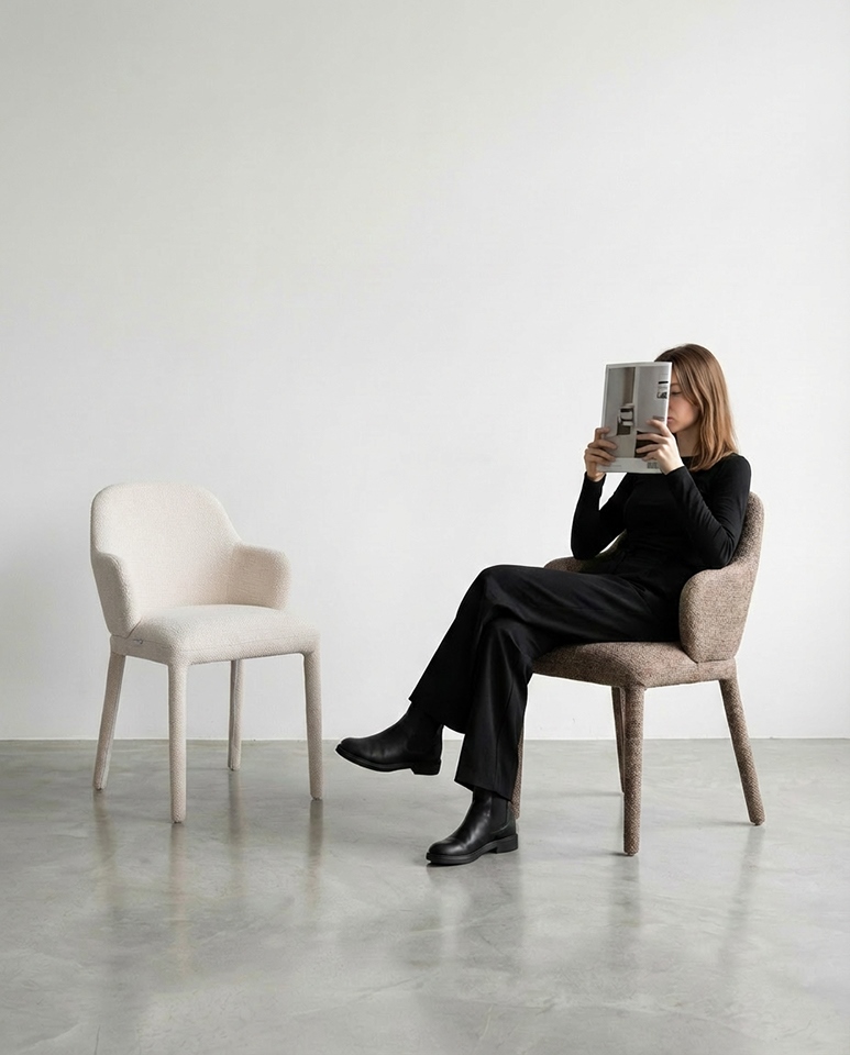 Krzesło AKIRA brązowe