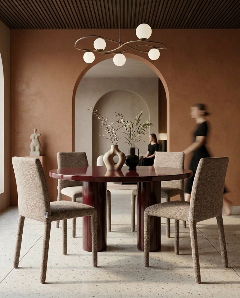 Krzesło ALYA brązowe