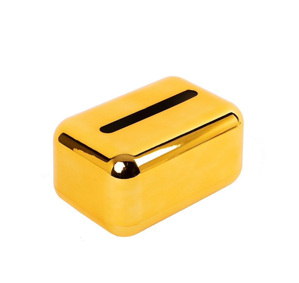 Pojemnik dekoracyjny SHP GOLDEN złoty