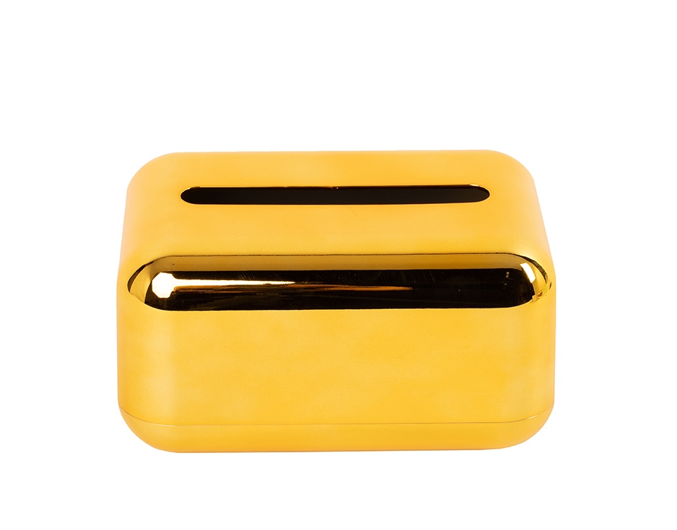 Pojemnik dekoracyjny SHP GOLDEN złoty