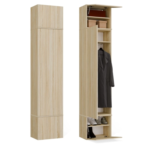 Szafa do przedpokoju 50 cm, dąb sonoma Haga 1SZ