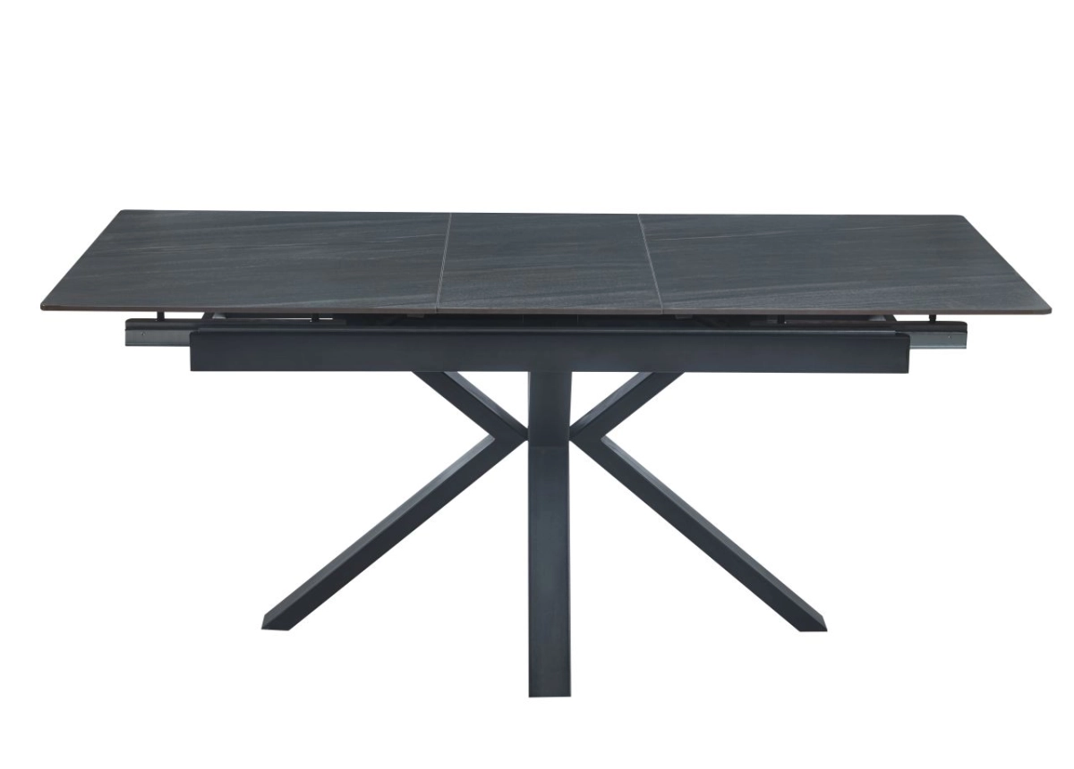 Stół rozkładany (szary mat) 140(180)x85