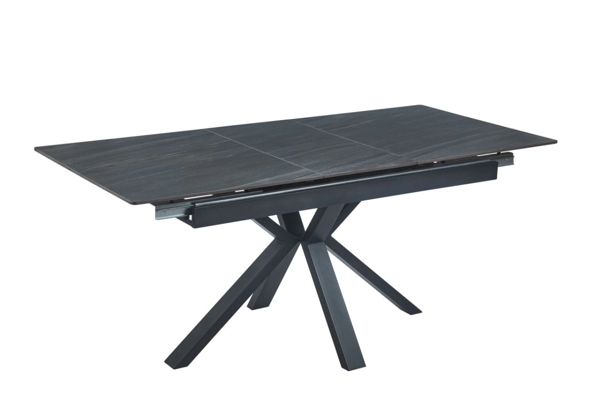 Stół rozkładany (szary mat) 140(180)x85