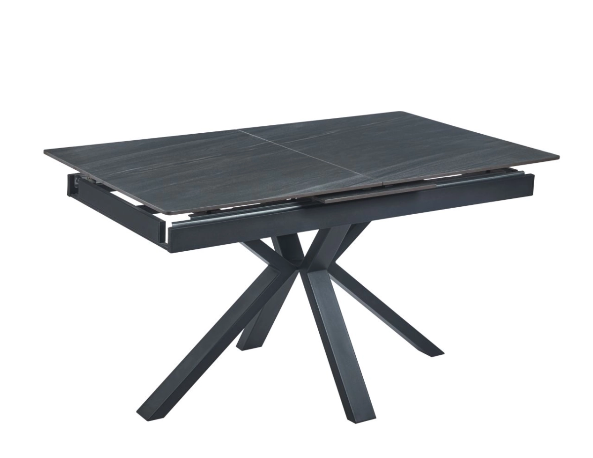 Stół rozkładany (szary mat) 140(180)x85