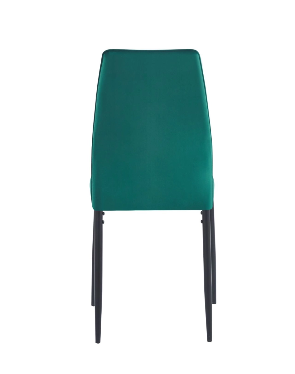 Krzesło velvet (zielone)
