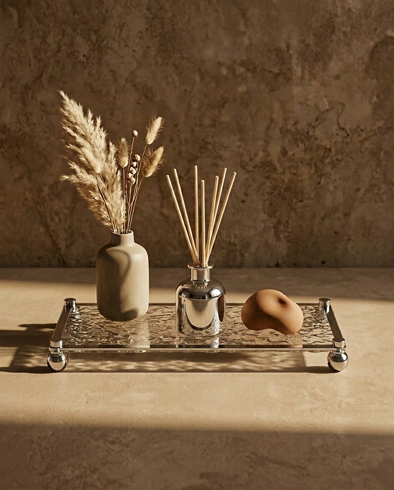 Taca dekoracyjna SHP RESIDENCE transparentna