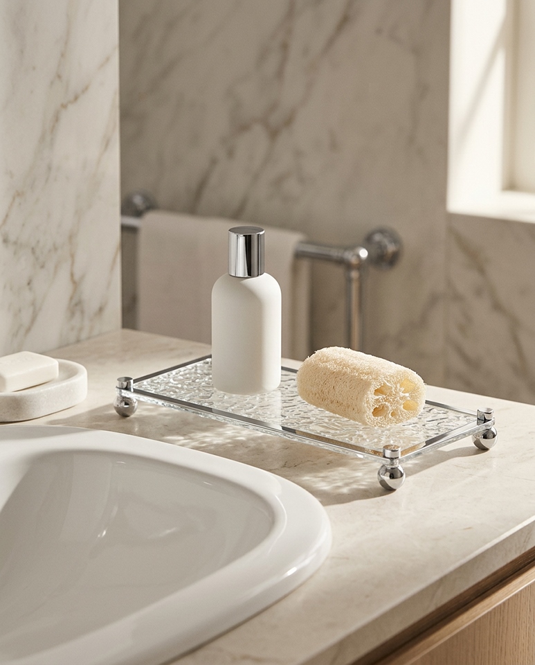 Taca dekoracyjna SHP RESIDENCE transparentna