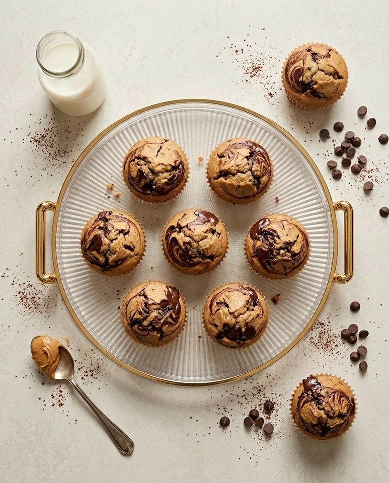 Taca dekoracyjna SHP LUXI transparentna / złota