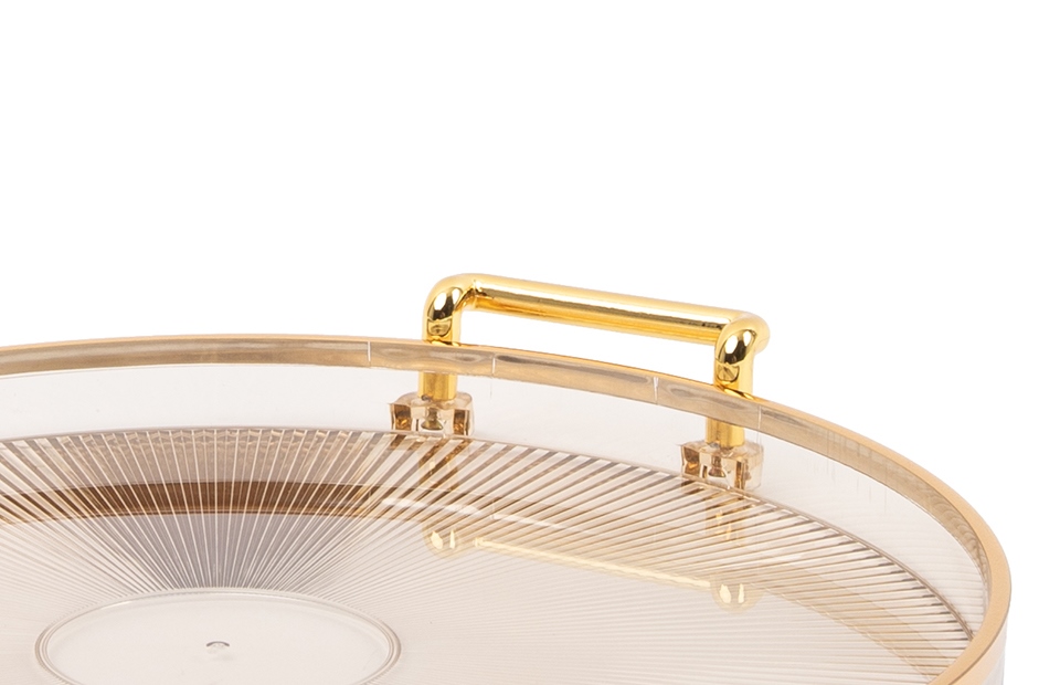 Taca dekoracyjna SHP SOHO złota