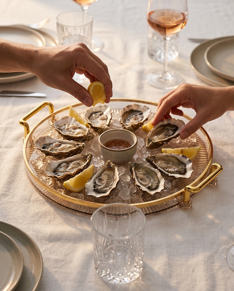 Taca dekoracyjna SHP SOHO złota