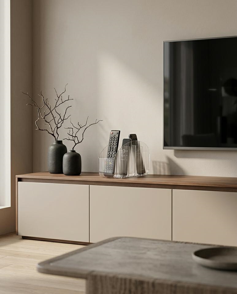 Organizer na piloty SHP ICY transparentny