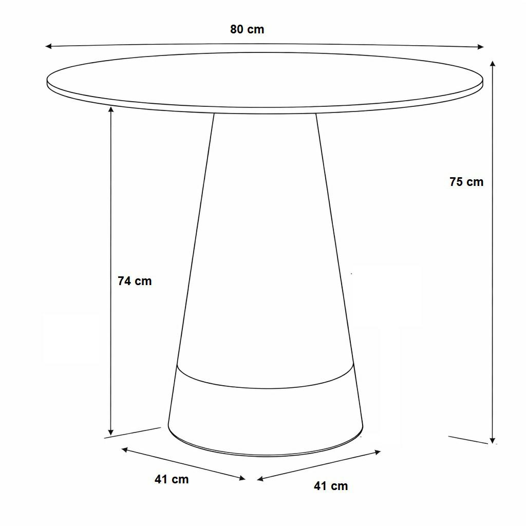 Stół Soleilo Duo czarny/naturalny