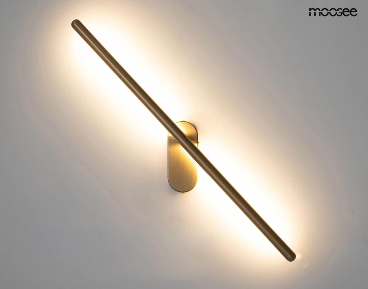 MOOSEE lampa ścienna TOBIA złota