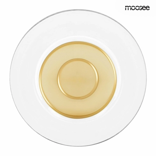 Lampa ścienna złota, do salonu Eden Wall Moosee