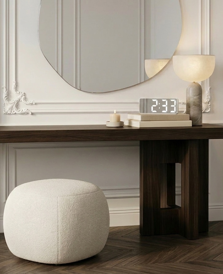 Zegar lustrzany LED SHP MIRROR