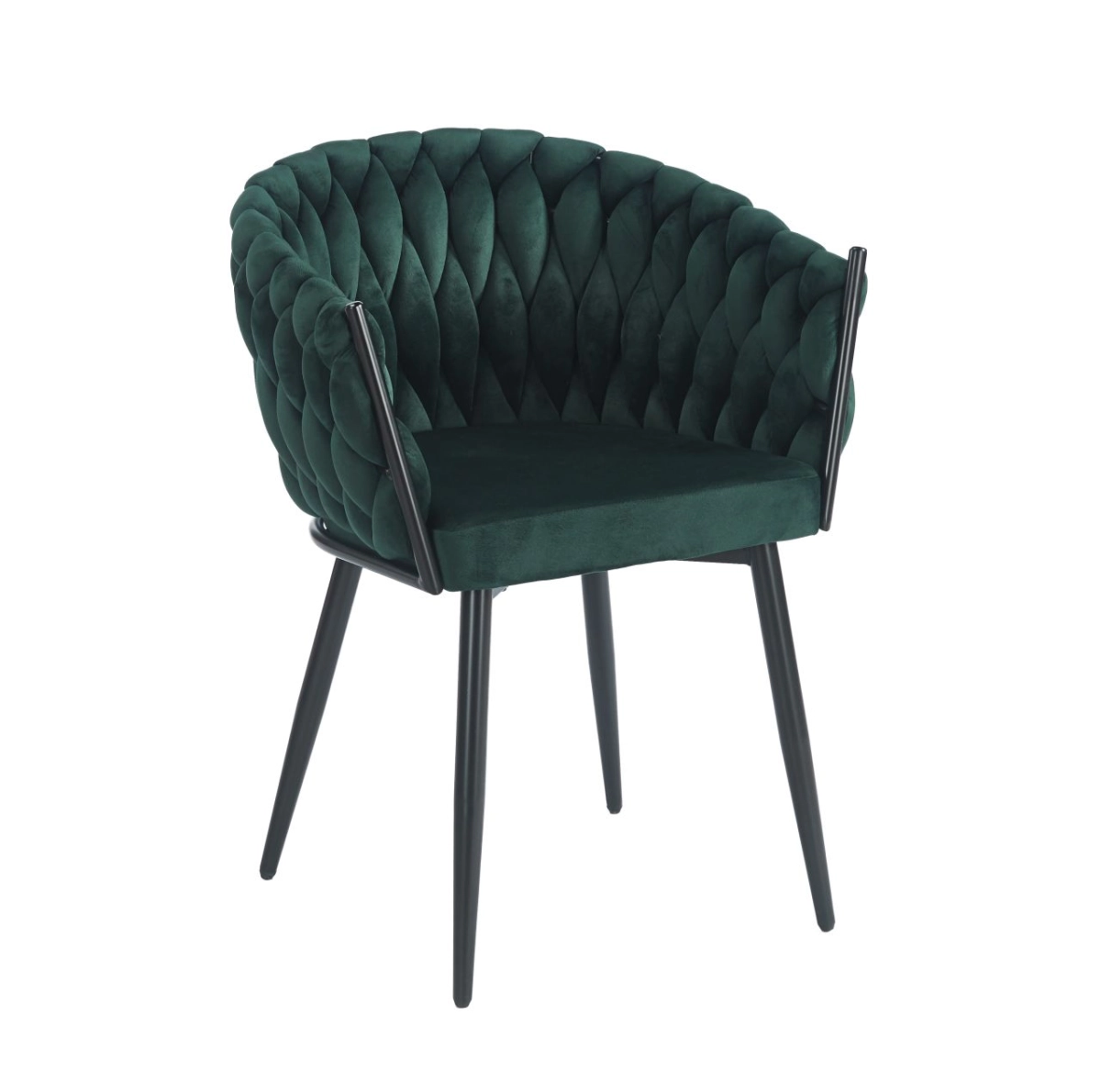 Krzesło velvet - Riviera 38 zielone