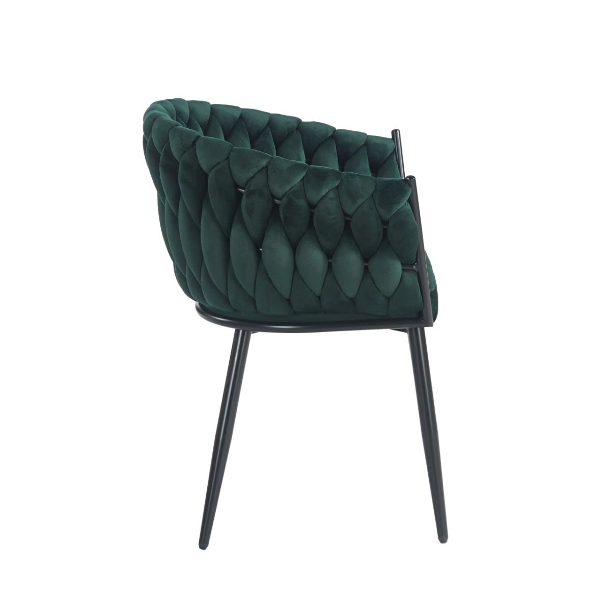 Krzesło velvet - Riviera 38 zielone