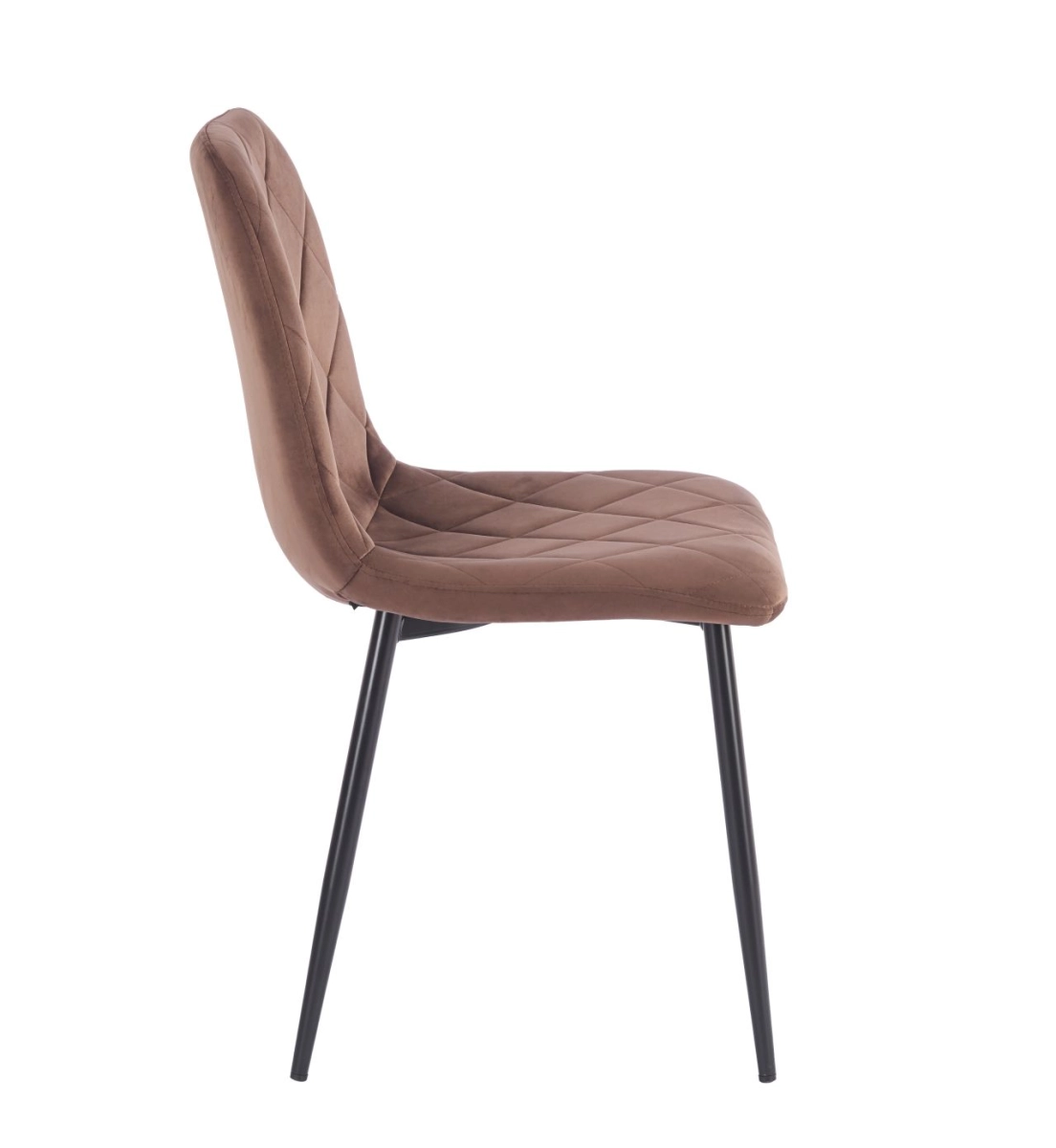 PRZEDSPRZEDAŻ -15% do 30.06 ! Krzesło velvet - Riviera 26 mokka brąz