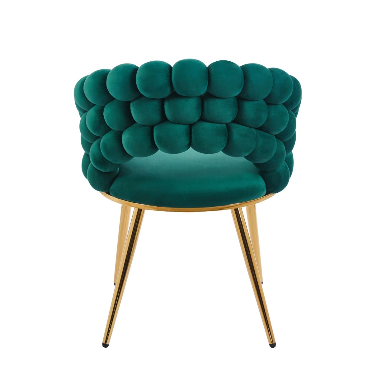 Krzesło velvet (zielone)