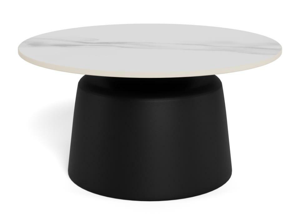Stolik kawowy Santorini 70cm biały