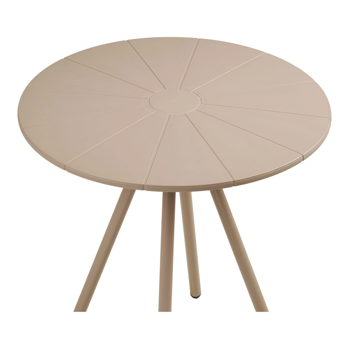 Stół Barletta Bistro okrągły taupe 70cm