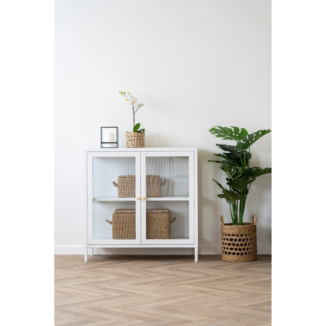 Zestaw 2 koszy Bogra naturalne
