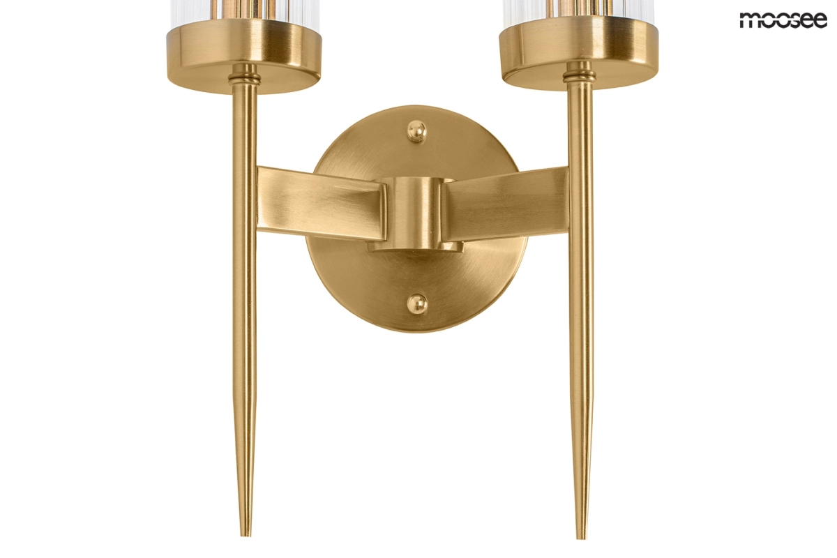 MOOSEE lampa ścienna TORCH TWIN złota