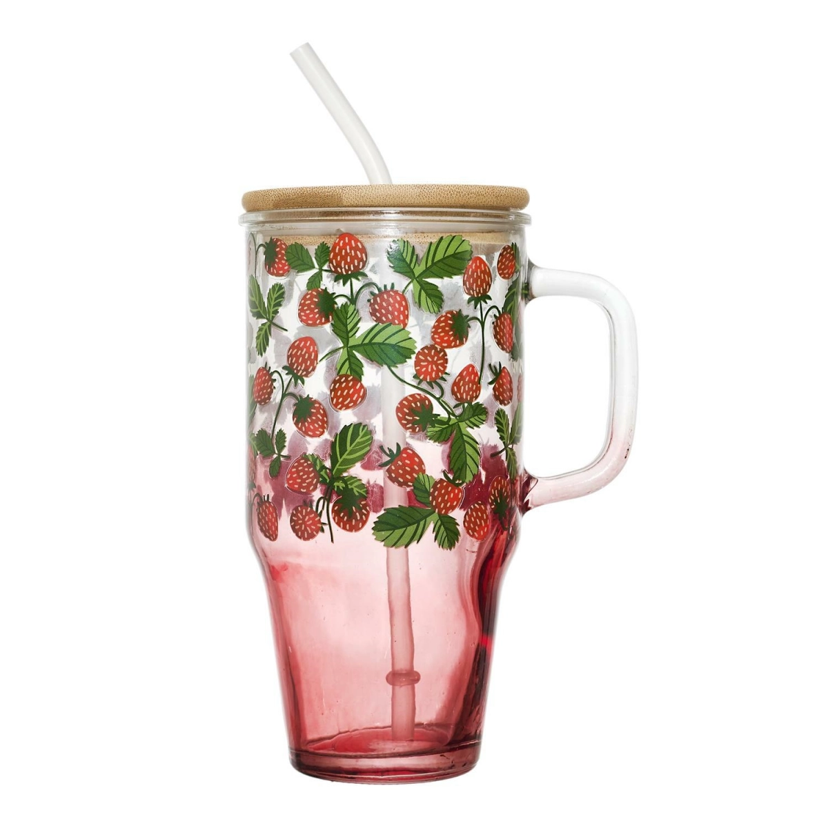 Kubek z pokrywką i słomką Soleo 650ml