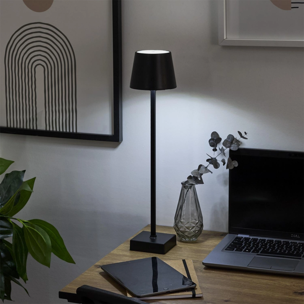 Lampka Blanca 45cm LED na dotyk taupe