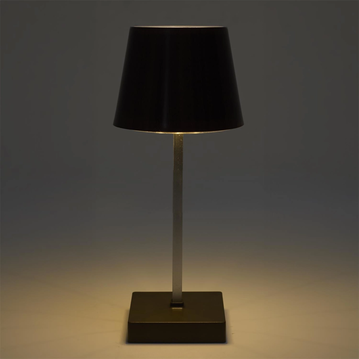 Lampka Blanca LED na dotyk ciemne drewno
