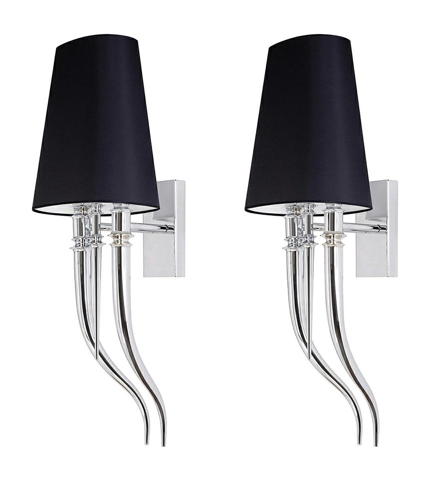 MOOSEE zestaw 2 sztuk lamp ściennych DEVIL WALL 1 czarny