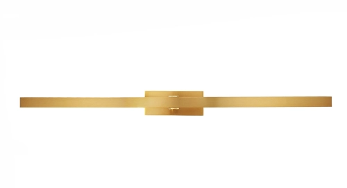 Lampa ścienna złota, do salonu Line Moosee