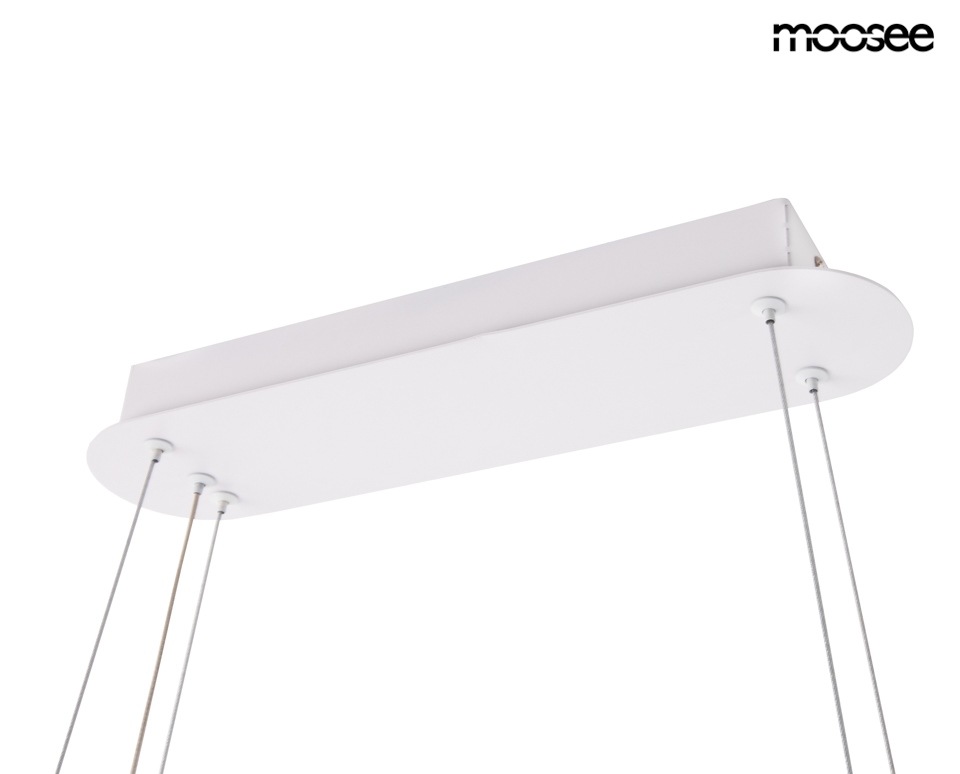 MOOSEE lampa wisząca MAZAYA biała