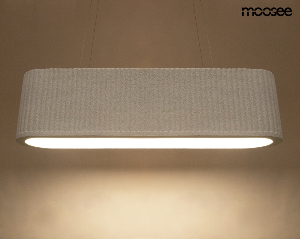 MOOSEE lampa wisząca MAZAYA biała