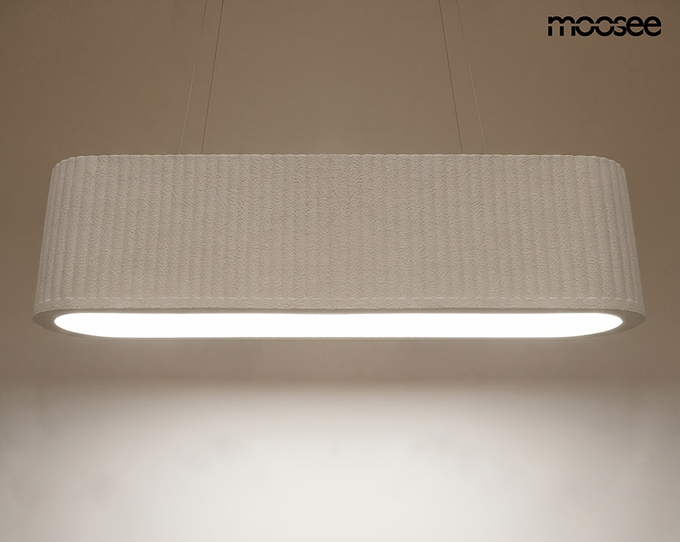 MOOSEE lampa wisząca MAZAYA biała