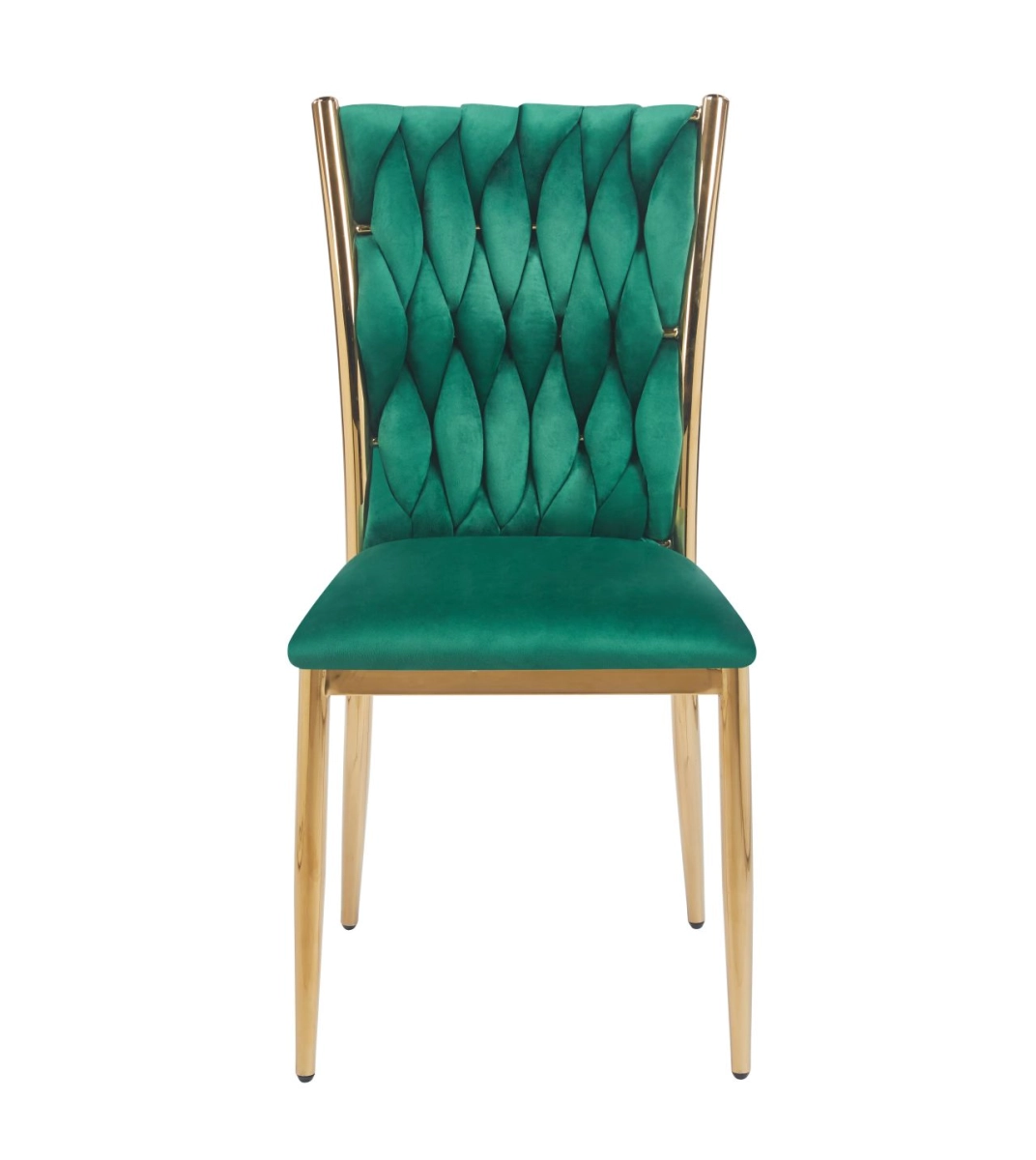 Krzesło velvet - Riviera 38 zielone