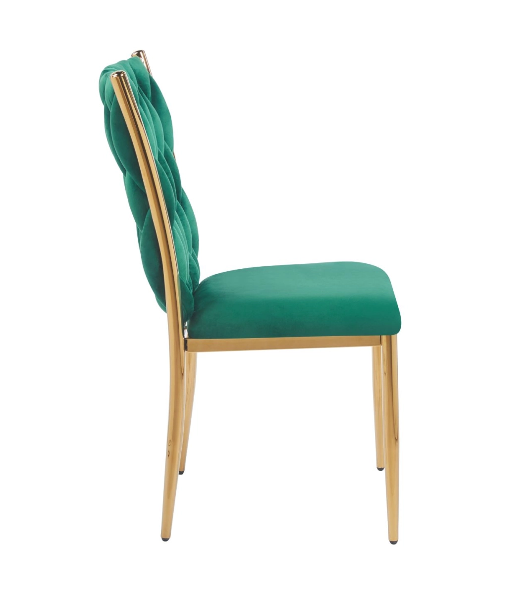 Krzesło velvet - Riviera 38 zielone