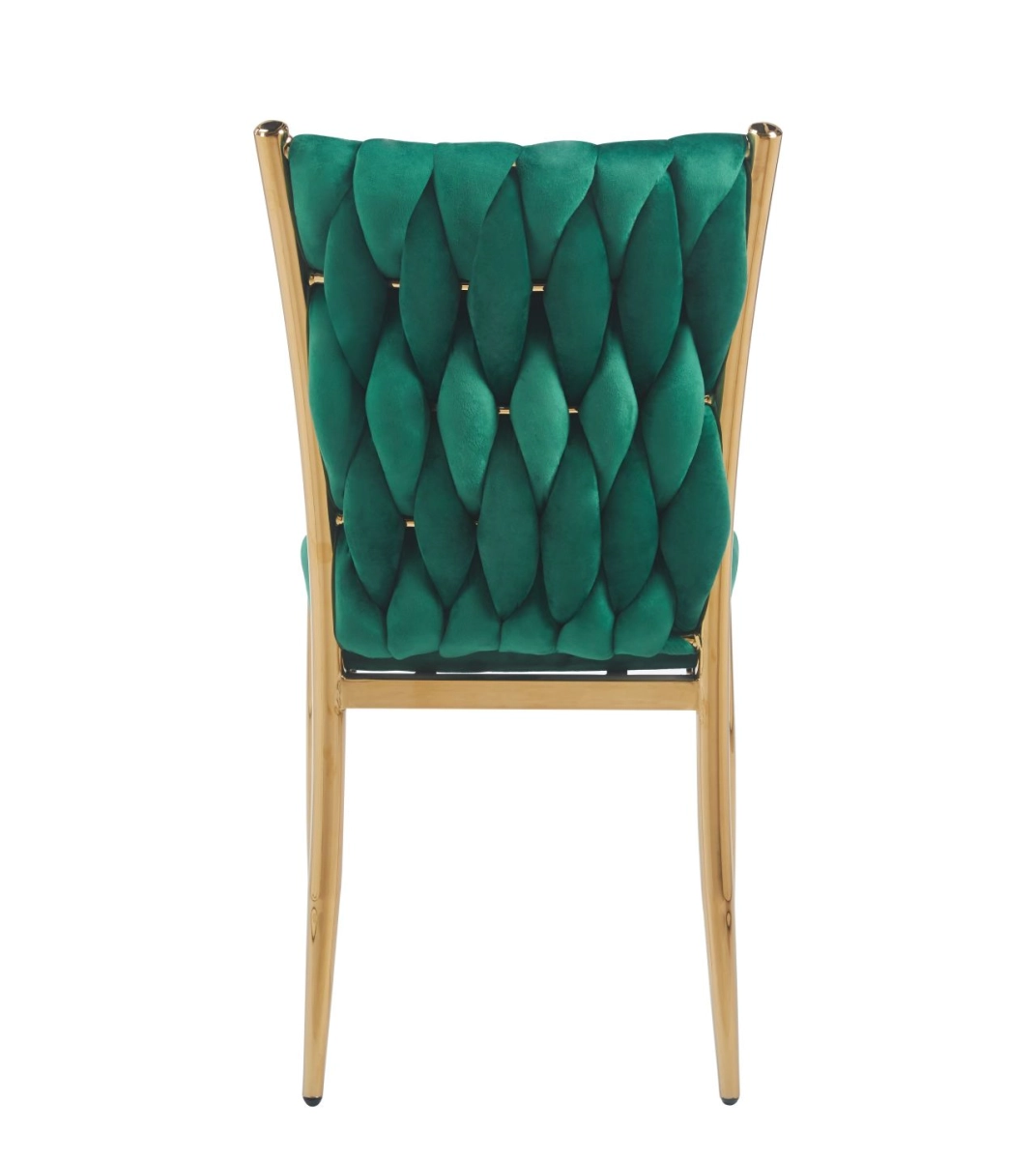 Krzesło velvet - Riviera 38 zielone