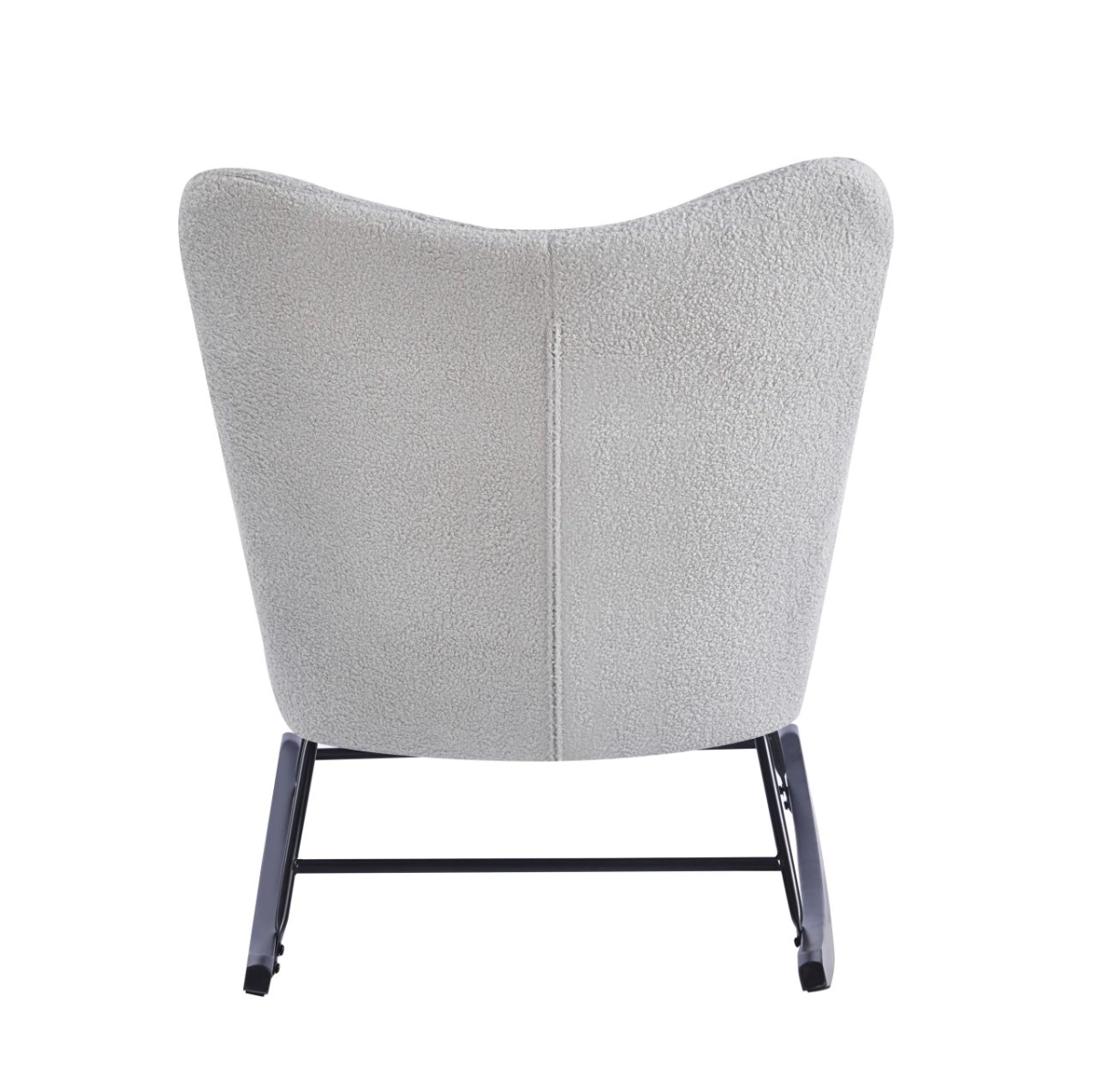 Fotel bujany Teddy - Quelle 83 szary