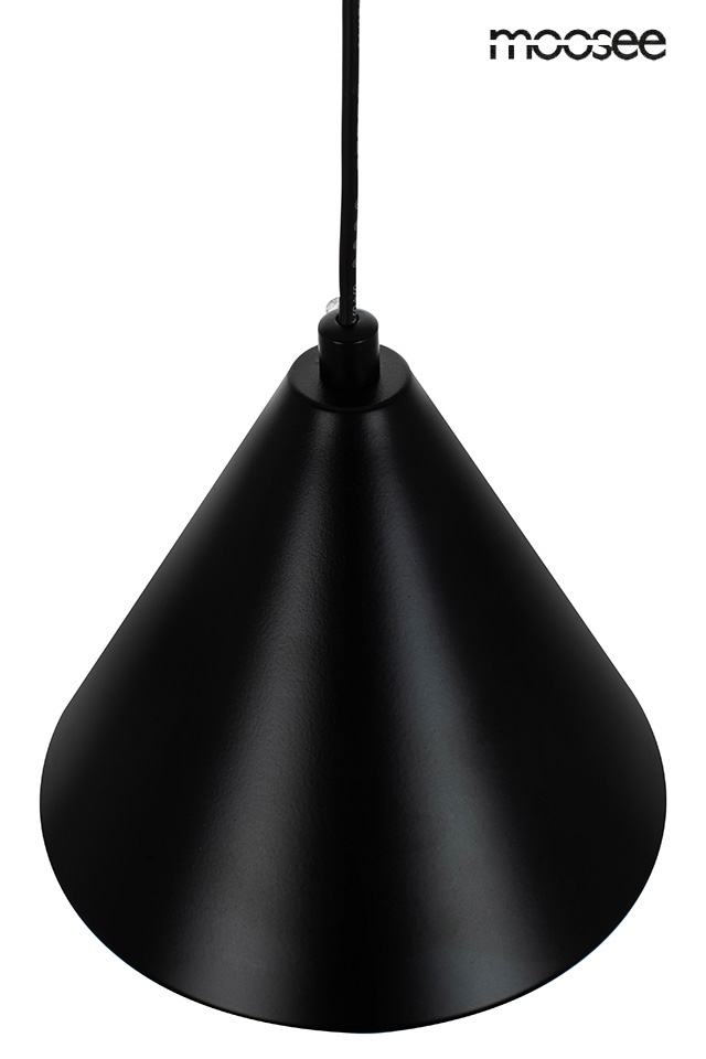 MOOSEE lampa wisząca ACUSTICA czarna