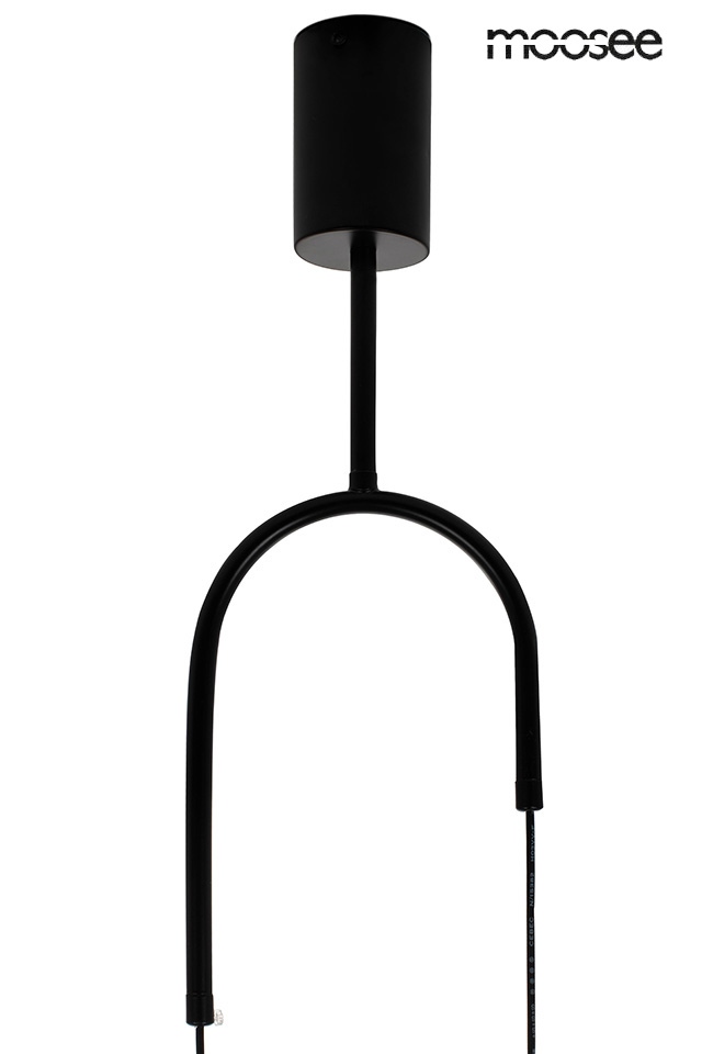 MOOSEE lampa wisząca ACUSTICA czarna