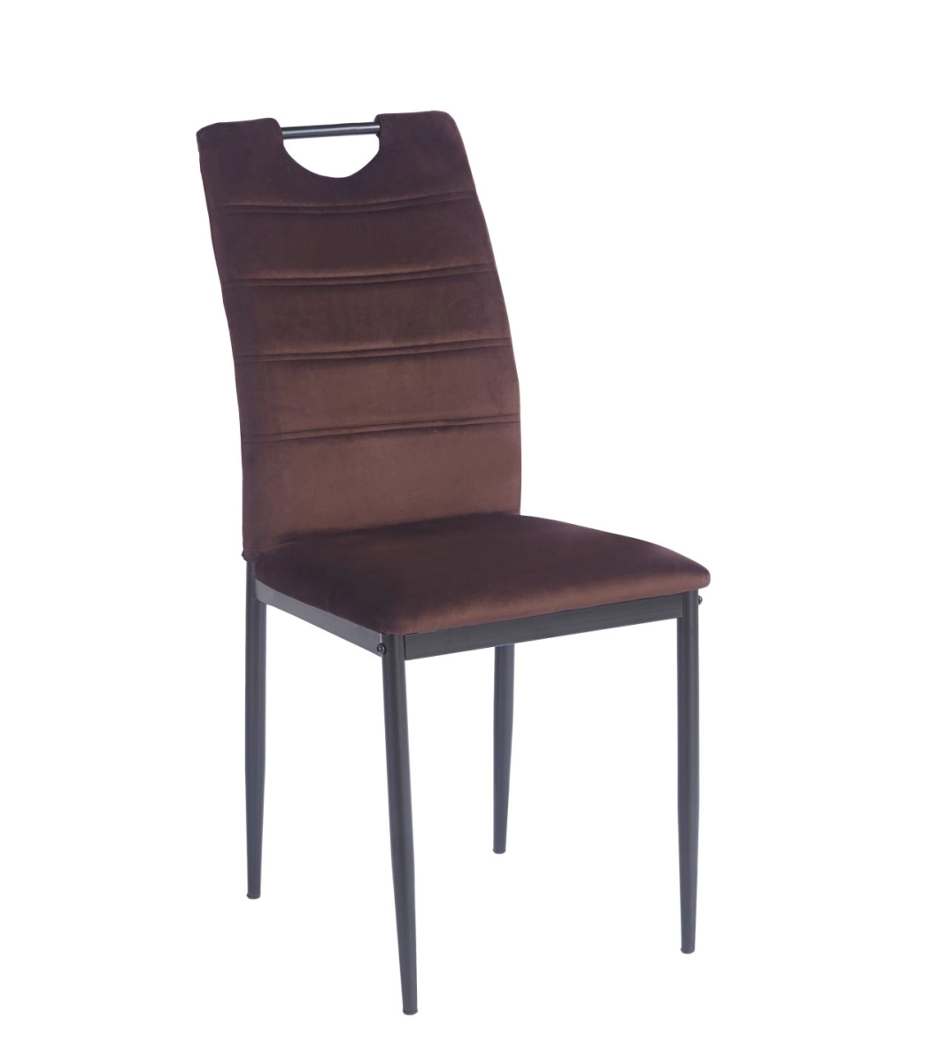 PRZEDSPRZEDAŻ -15% do 16.06 ! Krzesło velvet - Riviera 28 brązowe