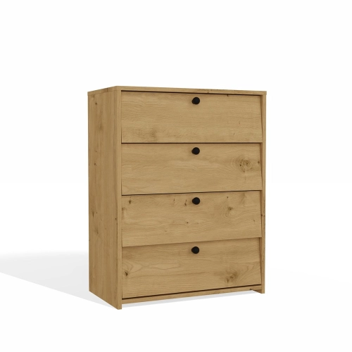  Szafka na obuwie 66 cm, dąb artisan Loka