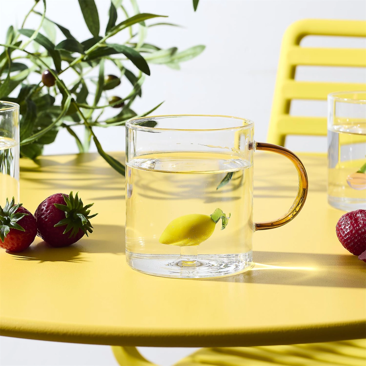 Kubek z figurką 300ml Cytryna