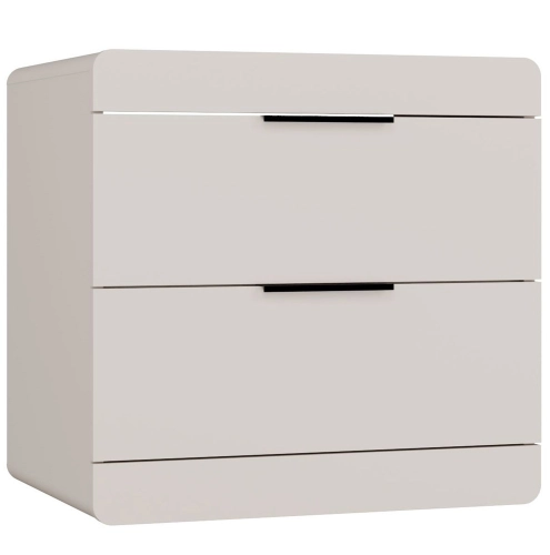 Szafka pod umywalkę 60 cm, z 2 szufladami, kaszmir Terra 2S