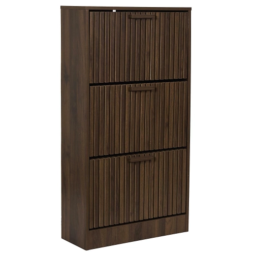 Szafka na buty 60 cm, orzech do przedpokoju Maroon