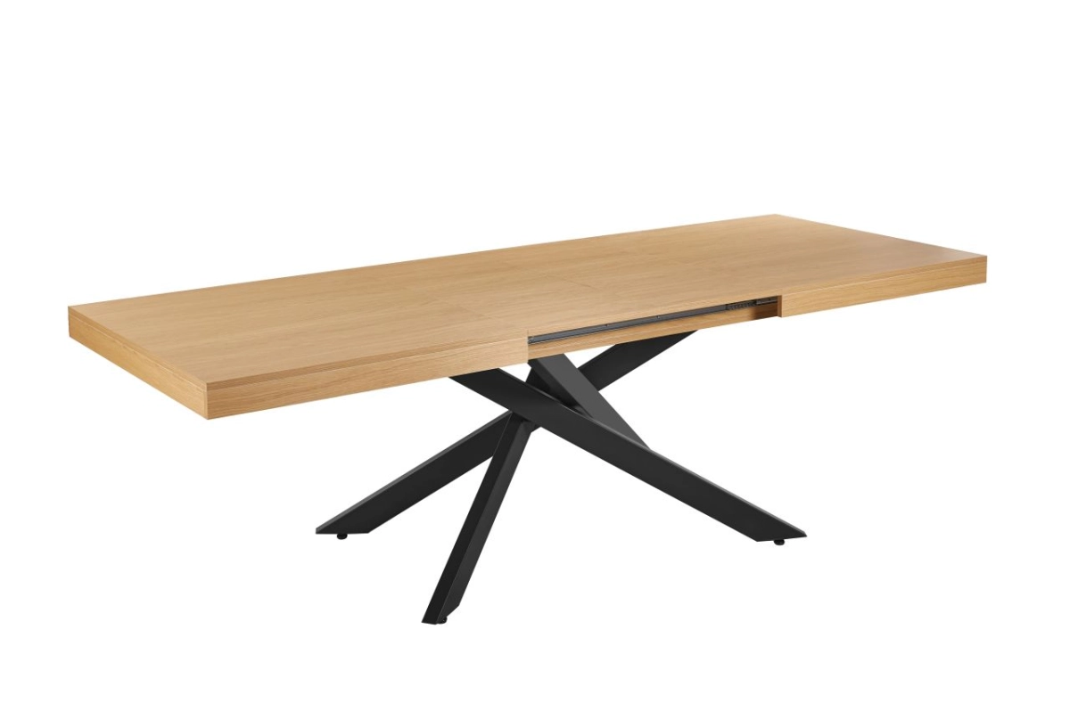 Stół rozkładany (dąb naturalny) 160(240)x90