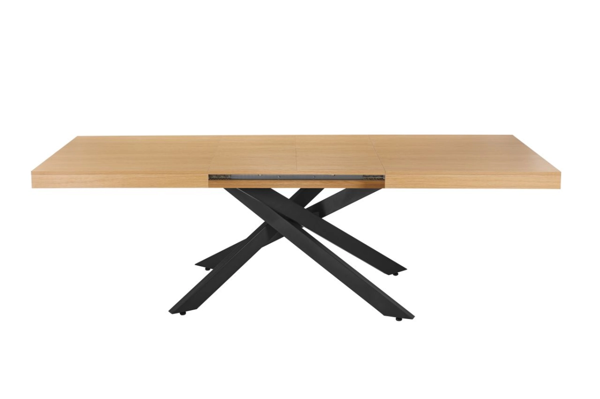 Stół rozkładany (dąb naturalny) 160(240)x90
