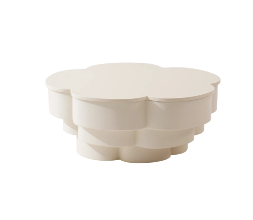 Stolik kremowy 43 cm, do salonu Clover 