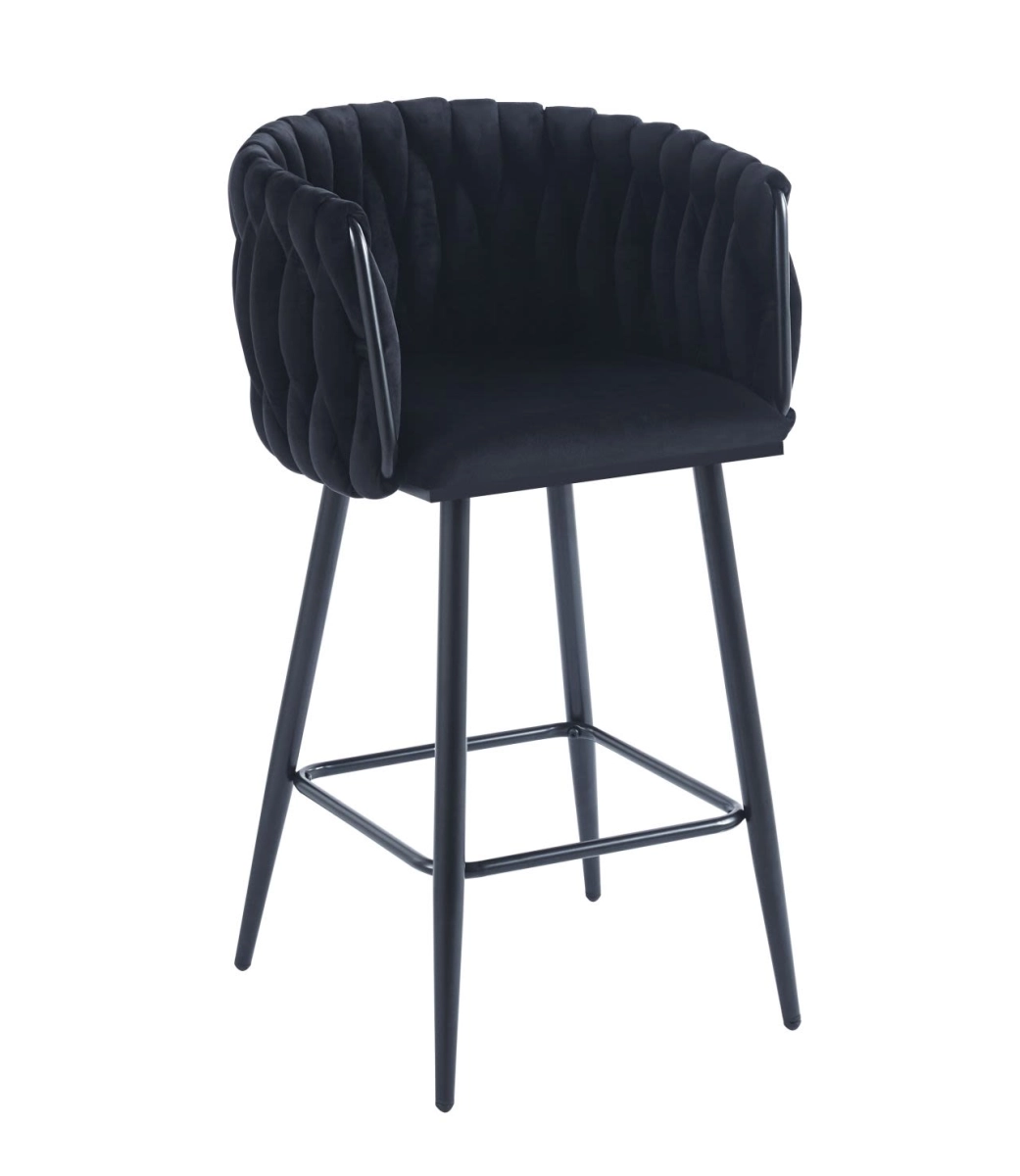 Hoker velvet - Riviera 100 czarny